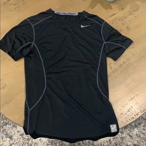 Nike pro combat fitted shirt